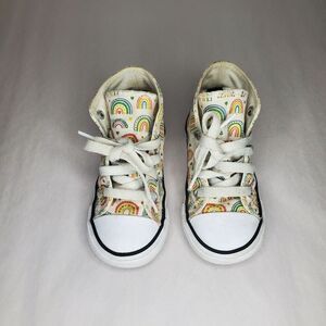 Chuck Taylor All Star Rainbow High Top Shoe Size 7